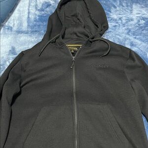 Stanley Men's Black Zip-Up Hoodie